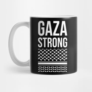 Gaza Strong Palestine Keffiyeh Mug